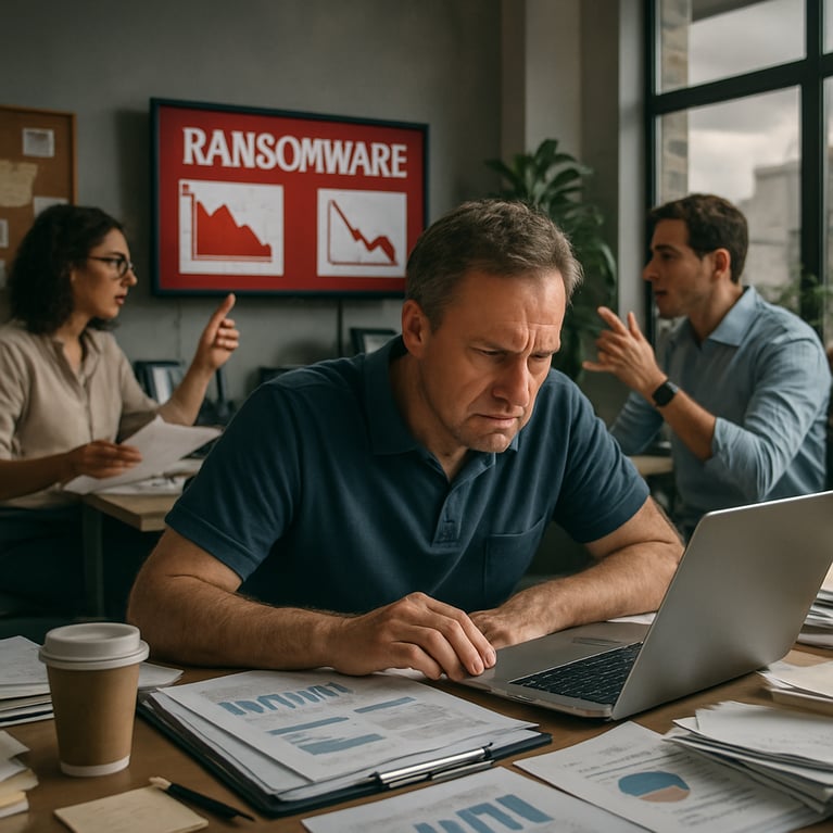 Small Businesses Fear Cyber Threats As Ransomware Risks Surge