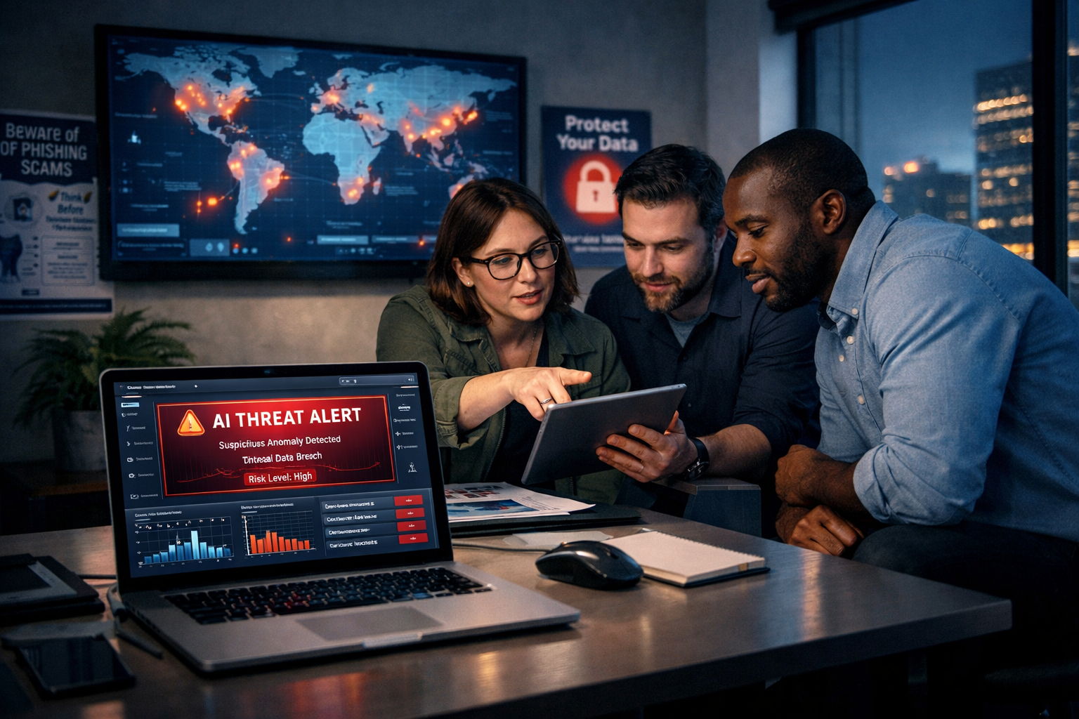 Protecting Against AI Driven Cyber Threats: A Guide for Small Businesses