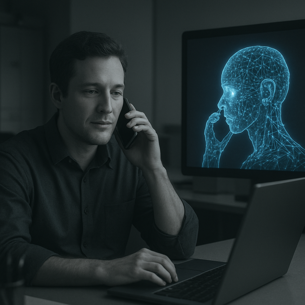 AI Voice Speaking on Phone