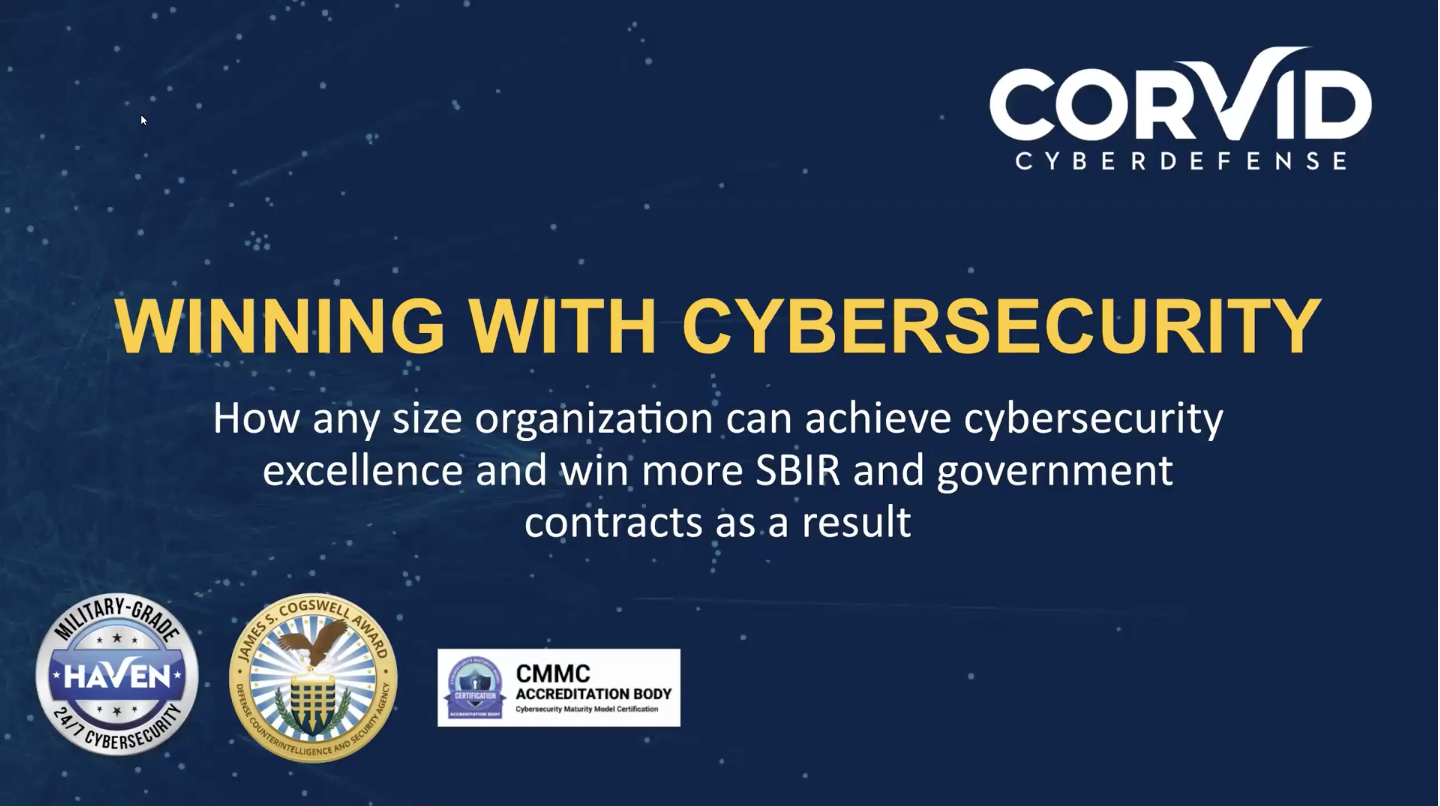 Winning With Cybersecurity